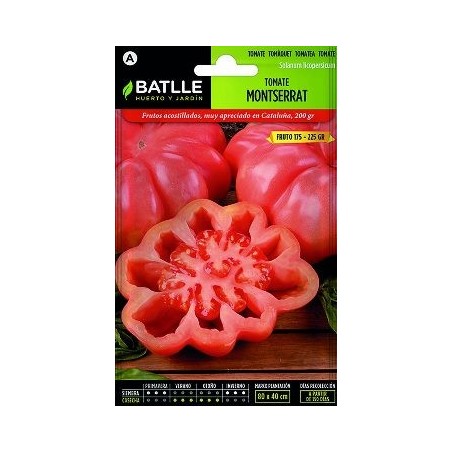 SEMILLAS TOMATE MONTSERRAT 1GR