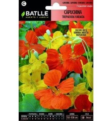 SEMILLAS CAPUCHINA TREPADORA 10GR