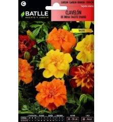 SEMILLAS CLAVELON INDIA TAGETE ENANO 4GR