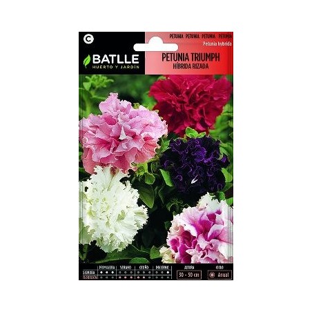 SEMILLAS PETUNIA RIZADA TRIUMPH 0.07GR