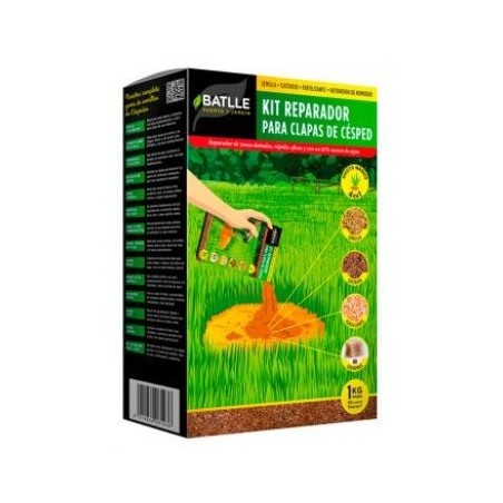 KIT REPARADOR PARA CALVAS DEL CESPED 1KG