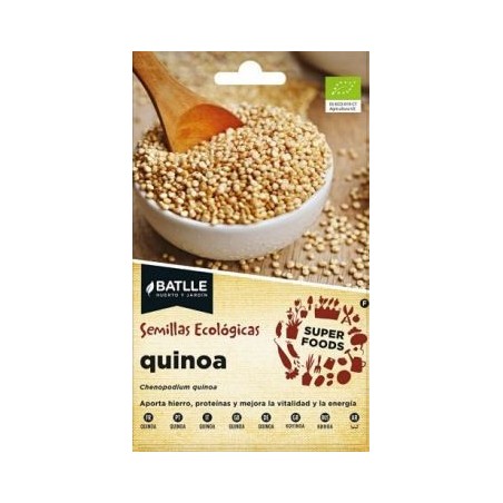 SEMILLAS ECOLOGICAS QUINOA 10GR SUPER ALIMENTO