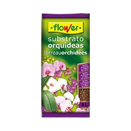 SUSTRATO ORQUIDEAS FLOWER 5L