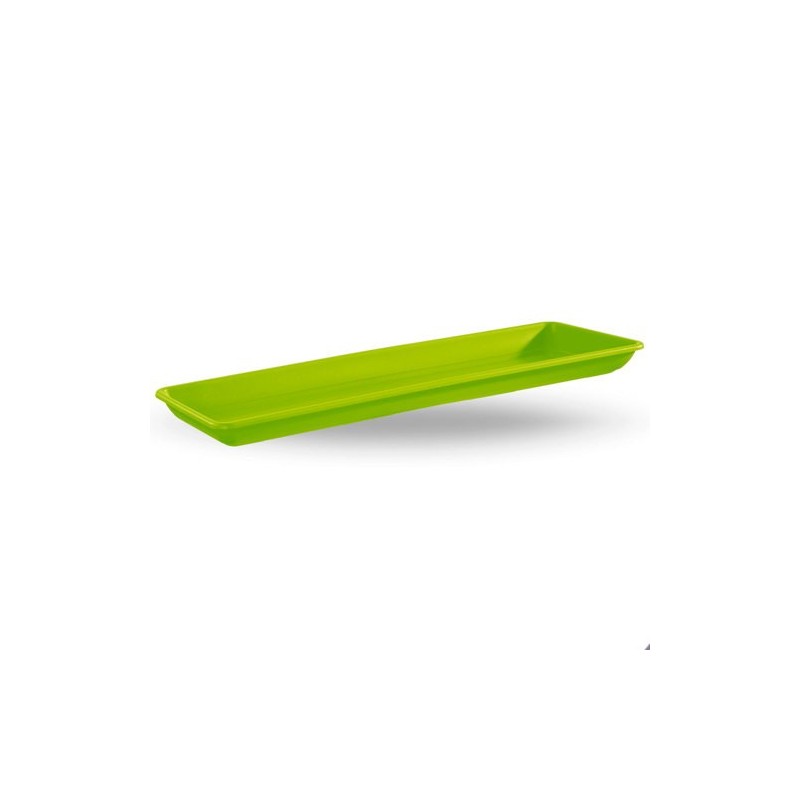 PLATO PLASTICO JARDINERA NAXOS 40CM VERDE PISTACHO