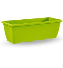 JARDINERA PLASTICO NAXOS 30CM VERDE PISTACHO