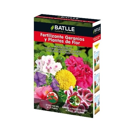 FERTILIZANTE GERANIOS Y PLANTAS FLOR 1KG