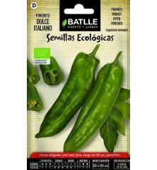 SEMILLAS ECOLOGICAS PIMIENTO DULCE ITALIANO 1GR