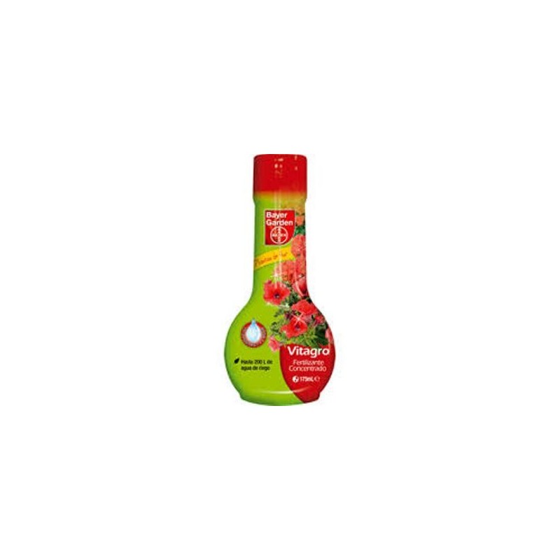 ABONO VITAGRO CONCENTRADO PLANTAS DE FLOR 175ML