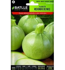SEMILLAS CALABACIN REDONDO DE NIZA 8GR