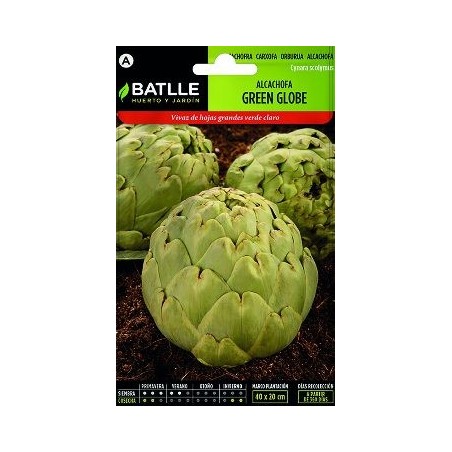 SEMILLAS ALCACHOFA GREEN GLOBE 2GR