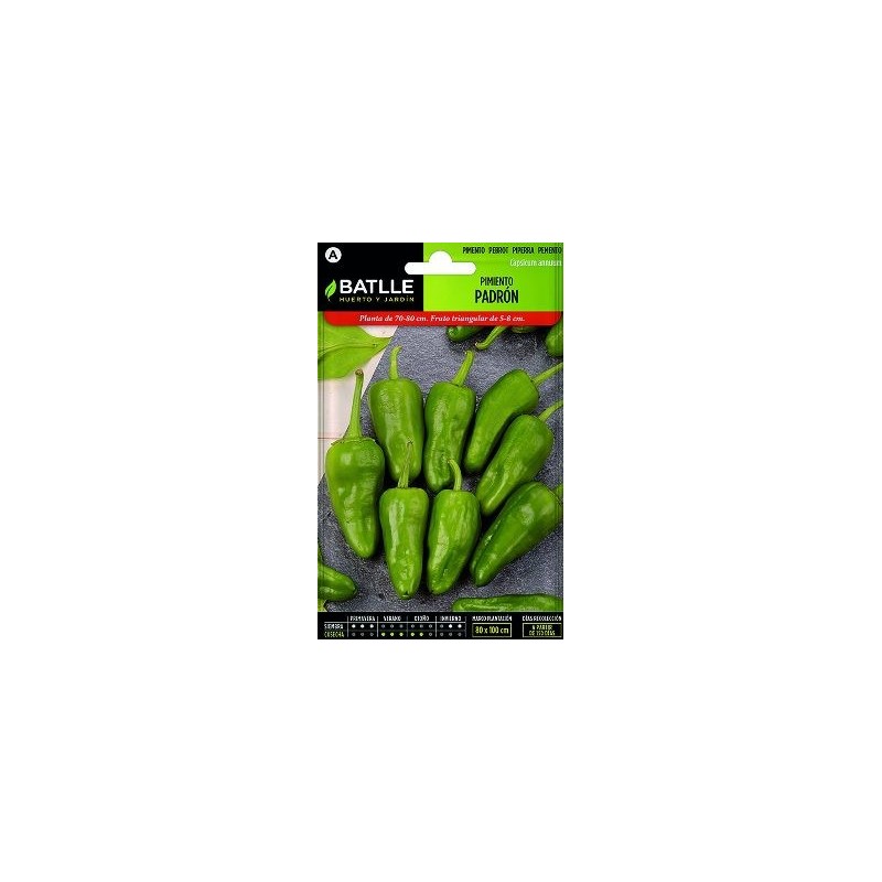 SEMILLAS PIMIENTO PADRON 2GR