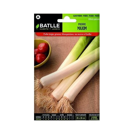 SEMILLAS PUERRO MAXIM 5GR