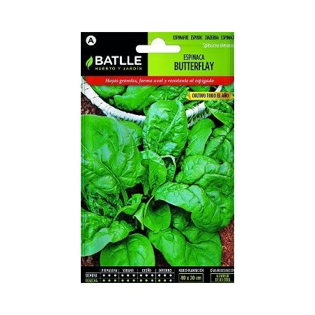 SEMILLAS ESPINACA BUTTERFLAY 15GR