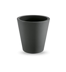 VASO SINGLE REDONDO 35CM ANTRACITA