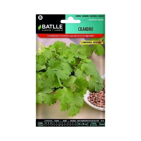 SEMILLAS CILANTRO 15GR