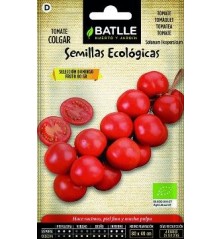 SEMILLAS ECOLOGICAS TOMATE COLGAR DOMINGO 0,5GR