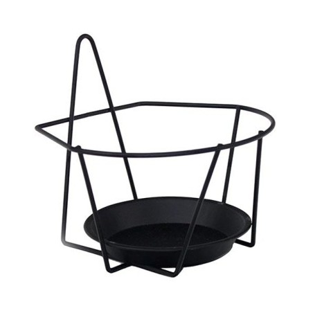 SOPORTE PARED ANTRACITA 22CM