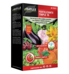 FERTILIZANTE TRIPLE 15 CAJA 2,5KG