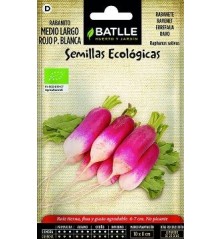 SEMILLAS ECOLOGICAS RABANITO PUNTA BLANCA 5GR
