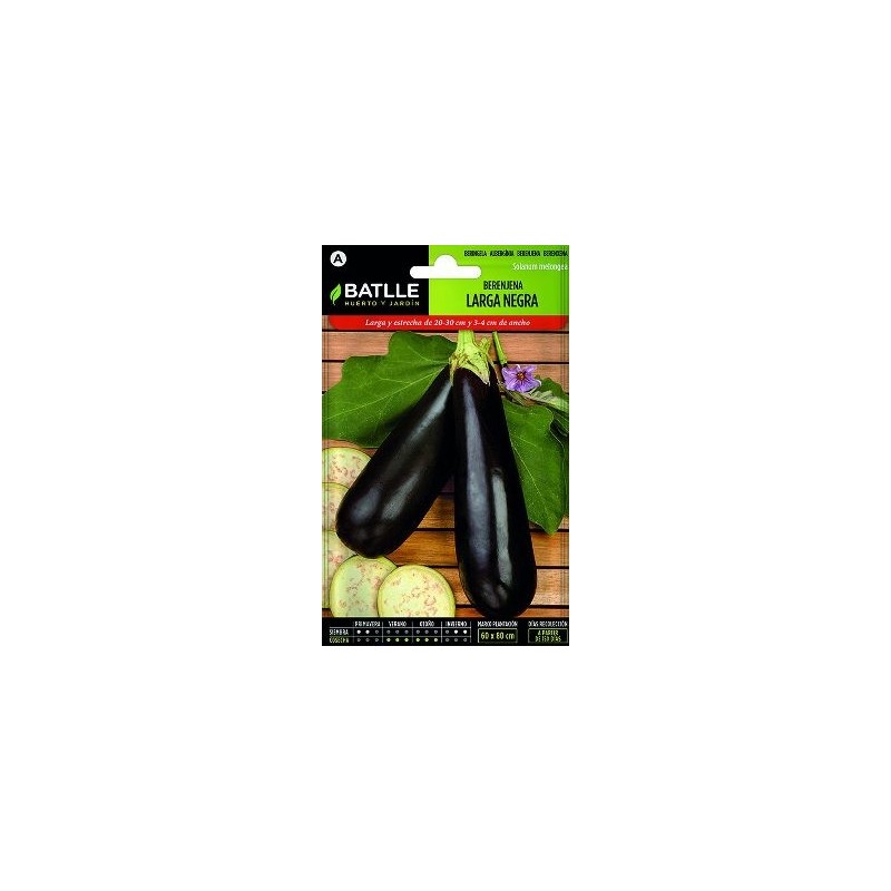 SEMILLAS BERENJENA LARGA NEBRA 4GR