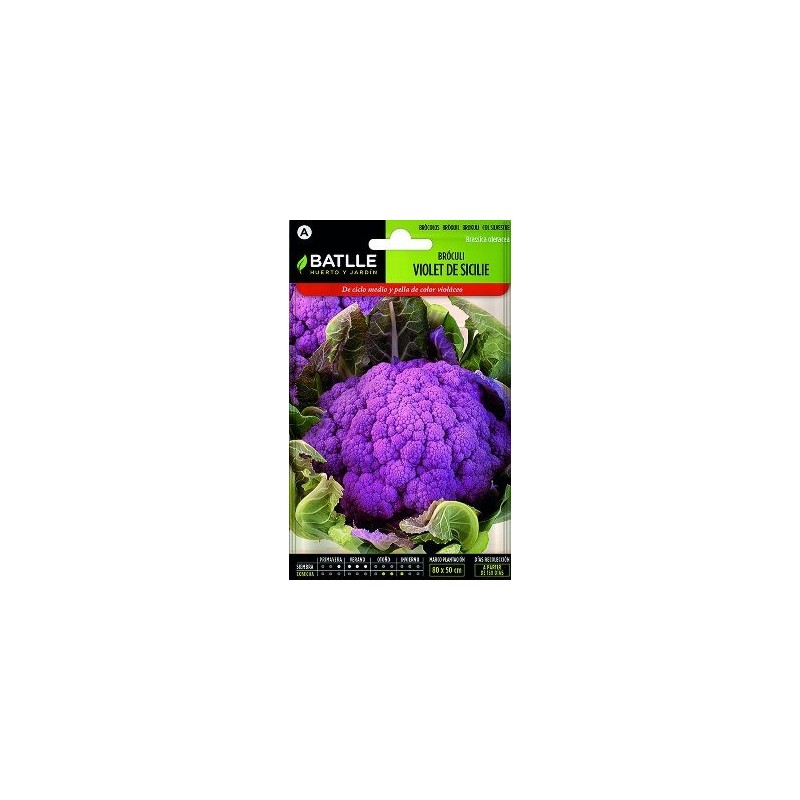 SEMILLAS BROCOLI VIOLETA SICILIA 4GR