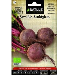SEMILLAS ECOLOGICAS REMOLACHA REDONDA DETROIT 2 2,