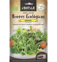 SEMILLAS ECOLOGICAS BROTES GIRASOL 42GR