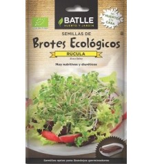 SEMILLAS ECOLOGICAS BROTES RUCULA 14GR