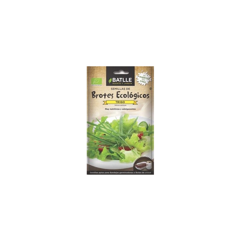 SEMILLAS ECOLOGICAS BROTES TRIGO 33GR