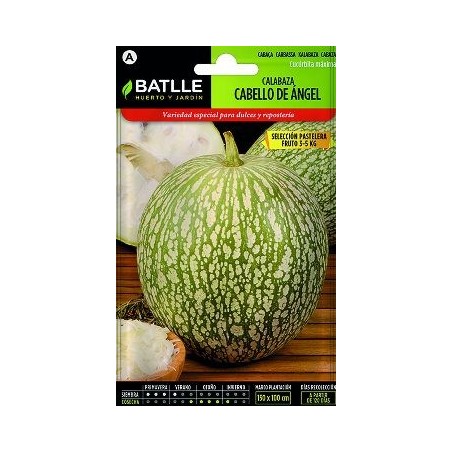 SEMILLAS CALABAZA CABELLO DE ANGEL 6GR