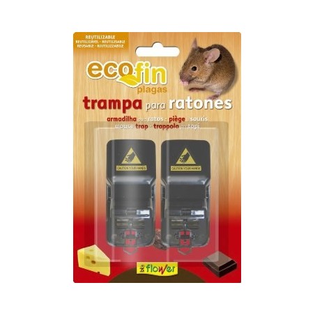 TRAMPA MECANICA RATONES 2UDS