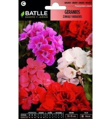 SEMILLAS GERANIOS ZONALE 0.15GR