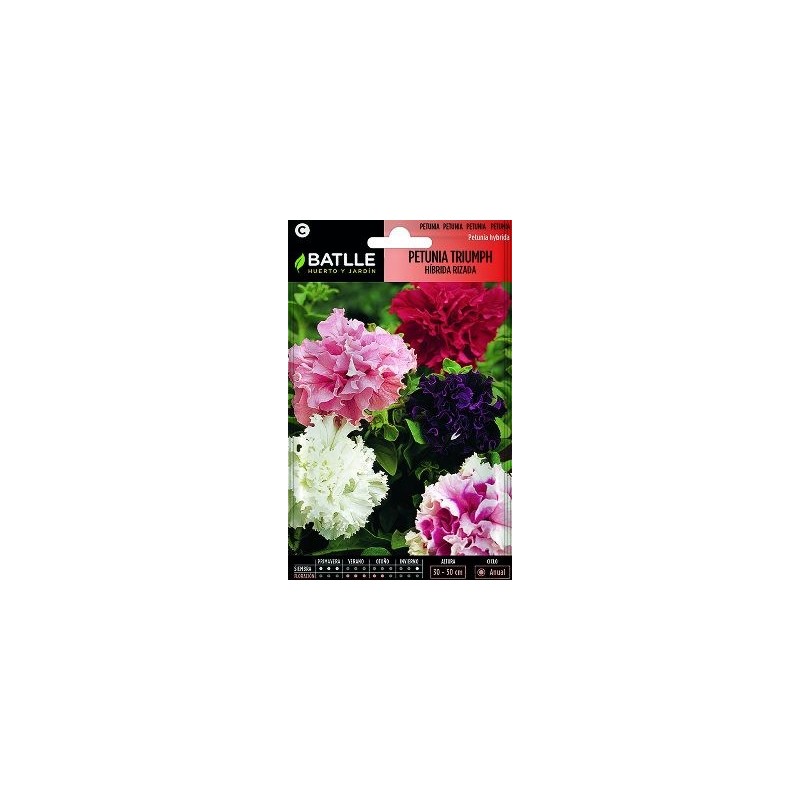 SEMILLAS PETUNIA RIZADA TRIUMPH 0.07GR