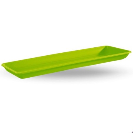 PLATO PLASTICO JARDINERA NAXOS 50CM VERDE PISTACHO