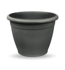 MACETA PLASTICO NAXOS 20CM ANTRACITA