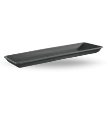 PLATO PLASTICO JARDINERA NAXOS 30CM ANTRACITA