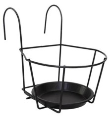 SOPORTE BALCON ANTRACITA 17CM