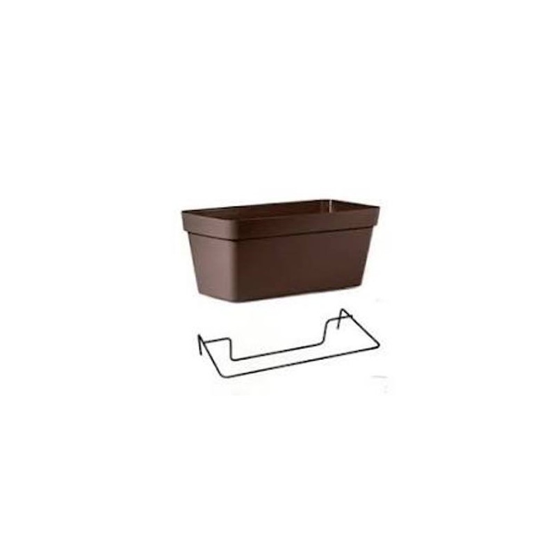 JARDINERA+SOPORTE 50CM CLEO BRONCE