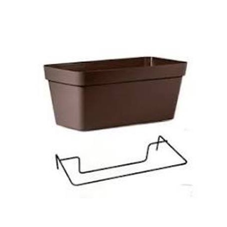JARDINERA+SOPORTE 50CM CLEO BRONCE