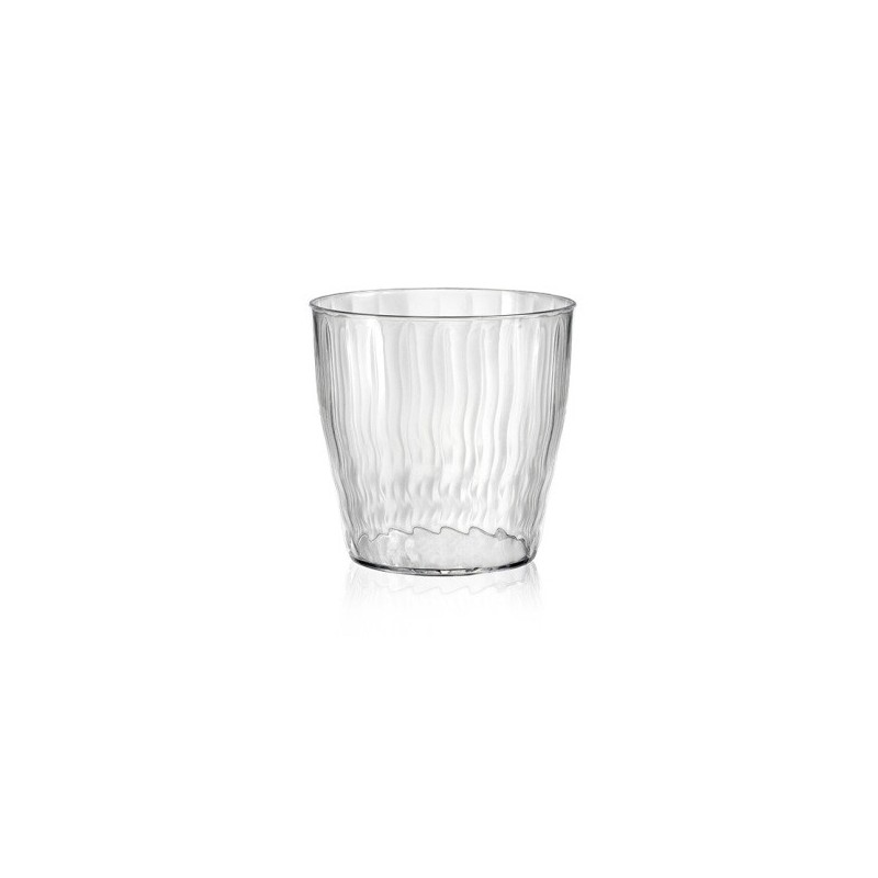 MACETA B-LIVING REDONDA TRASPARENTE 15CM