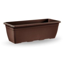 JARDINERA PLASTICO NAXOS 80CM BRONCE