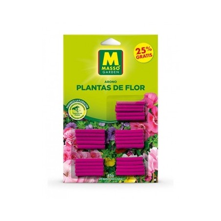 BASTONCITOS FERTILIZANTE PLANTA FLOR 25UDS