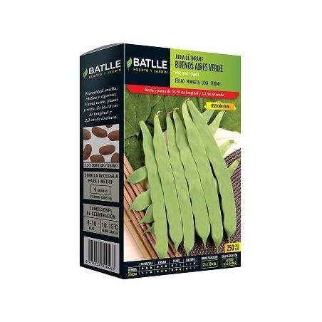 SEMILLAS JUDIA BUENOS AIRES VERDE 250GR
