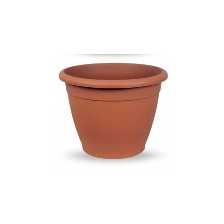 MACETA PLASTICO NAXOS 46CM TERRACOTA