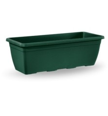 JARDINERA PLASTICO NAXOS 40CM VERDE