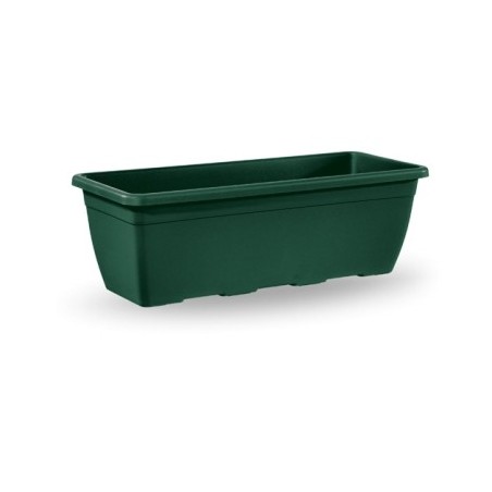 JARDINERA PLASTICO NAXOS 40CM VERDE
