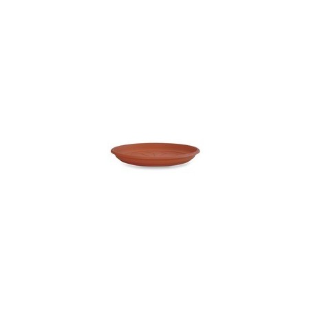 PLATO PLASTICO NAXOS 16CM TERRACOTA