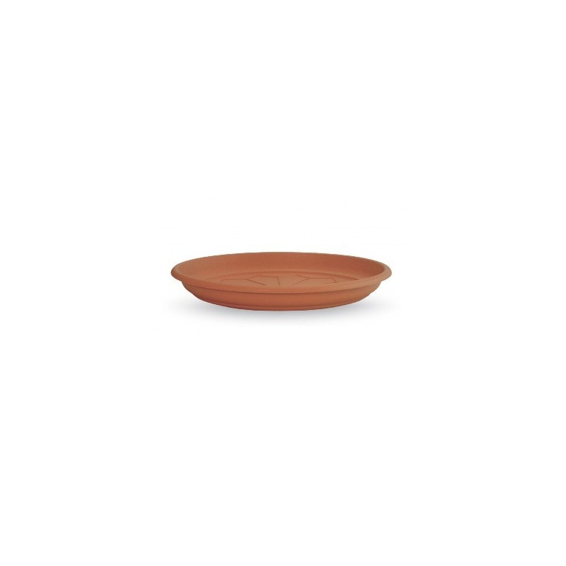PLATO PLASTICO NAXOS 20CM TERRACOTA
