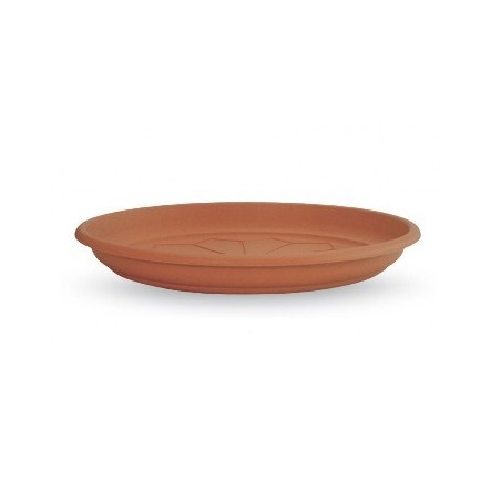 PLATO PLASTICO NAXOS 30CM TERRACOTA