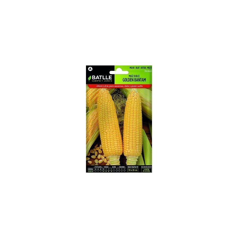SEMILLAS MAIZ DULCE GOLDEN 12GR